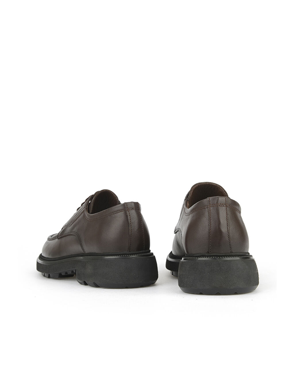 Kahverengi Erkek Hakiki Deri Ayakkabı 1531007Z4203 Kahve-2