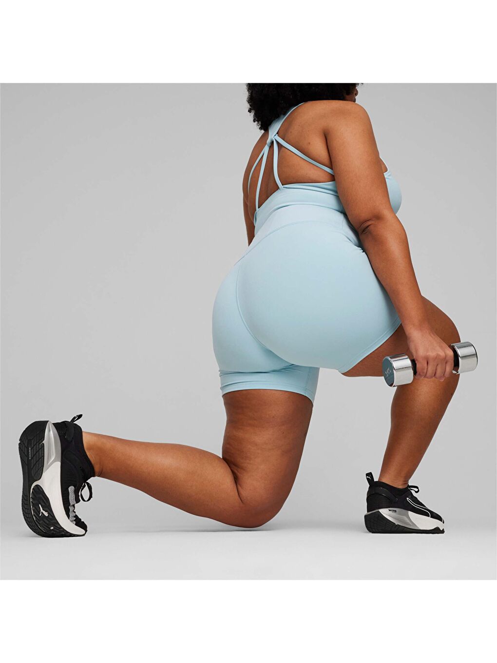 Turkuaz FIT Kadın High Waist 5" Şort Tayt-1