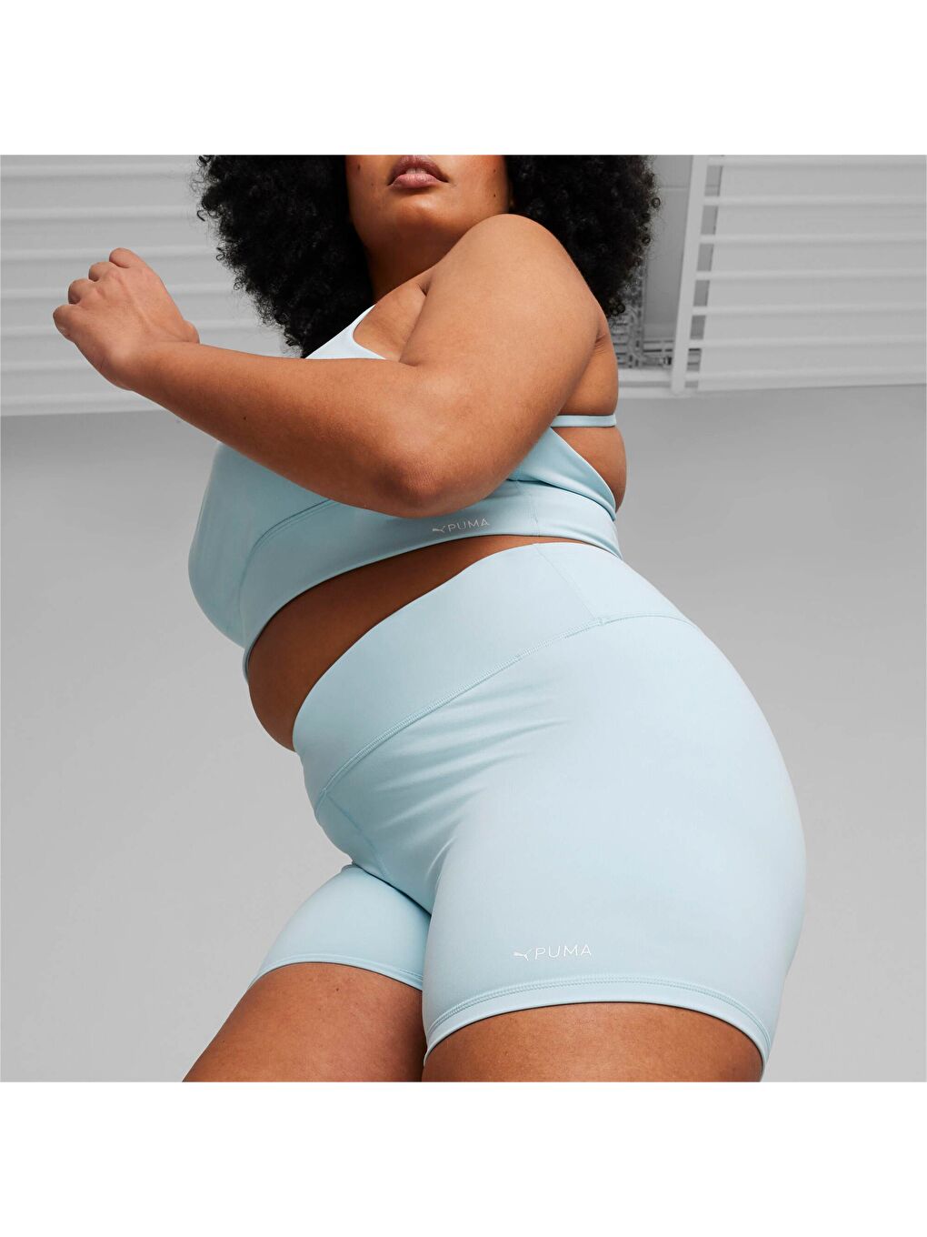 Turkuaz FIT Kadın High Waist 5" Şort Tayt-2