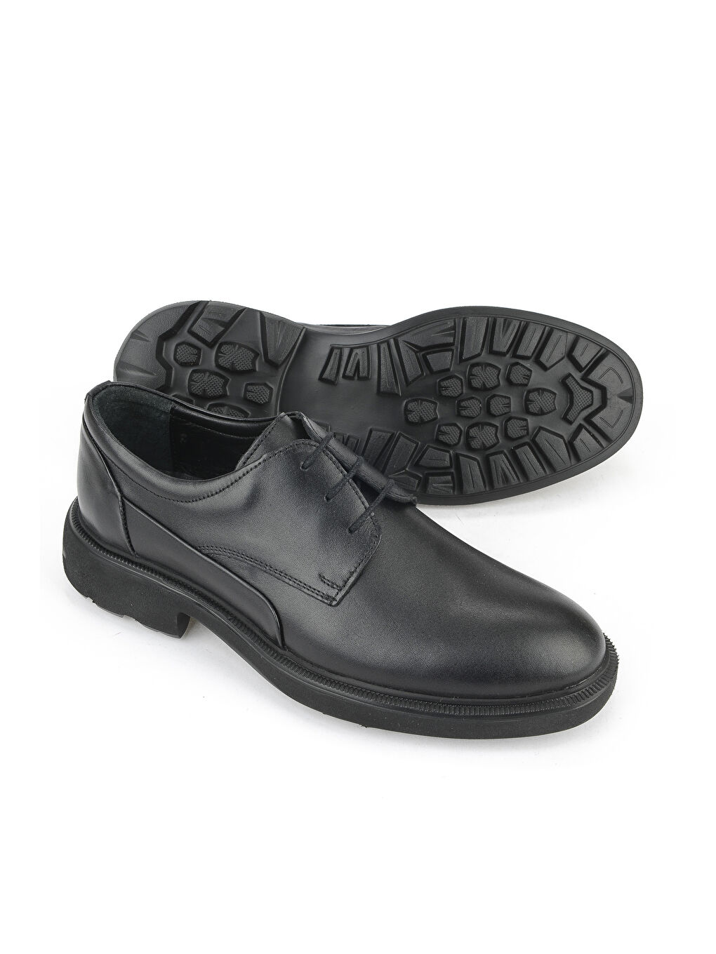 Erkek Hakiki Deri Ayakkabı 1531007Z4204 Siyah-3
