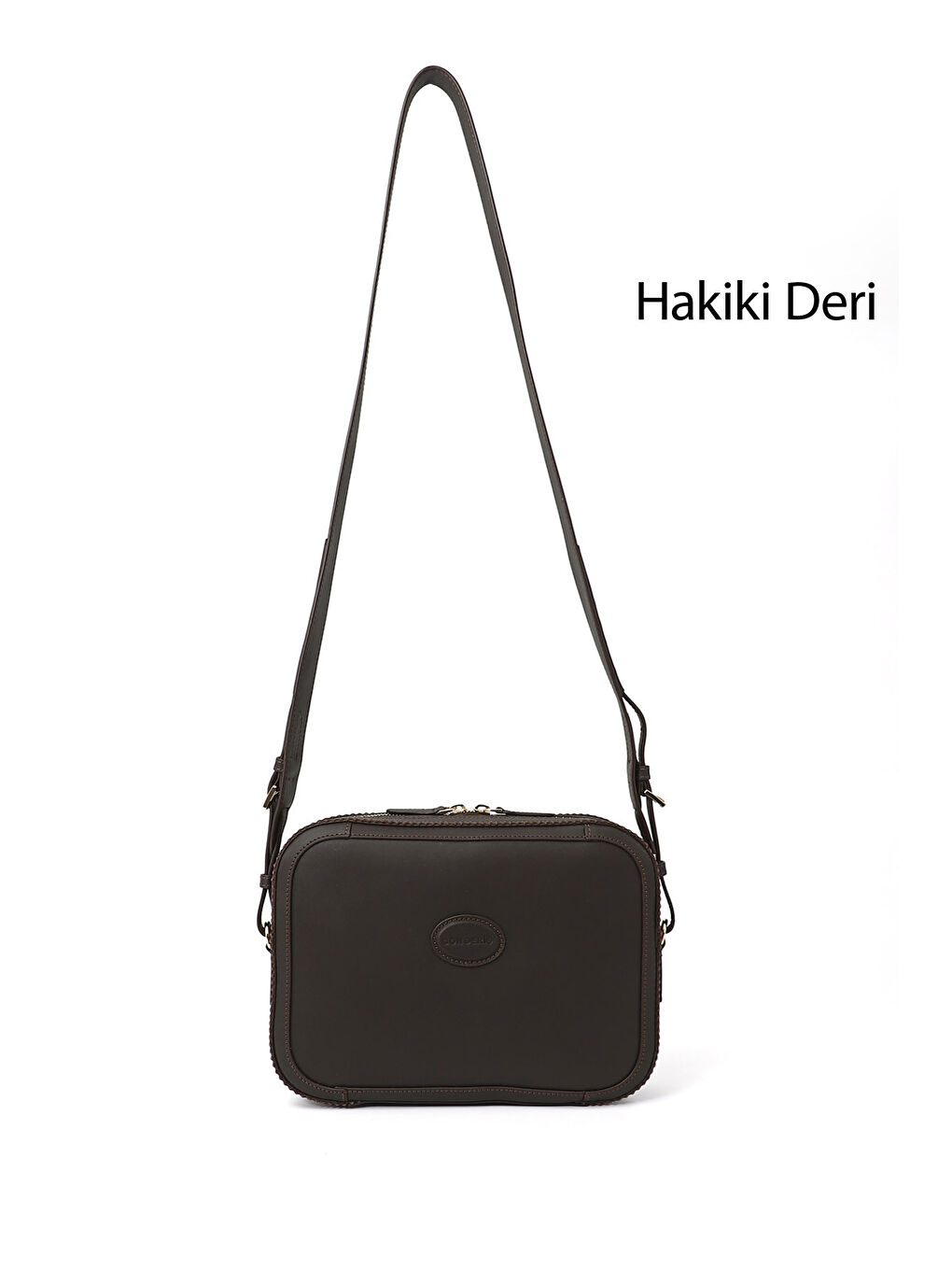 Kahverengi Kadın ÇİKOLATA KAHVE Hakiki Deri Uzun Askılı Omuz Çantası