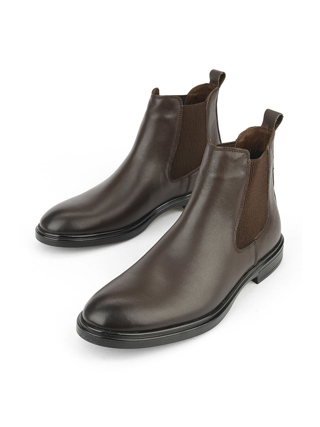 Kahverengi Erkek Hakiki Deri Bot 1531007Z8255 Kahve-4