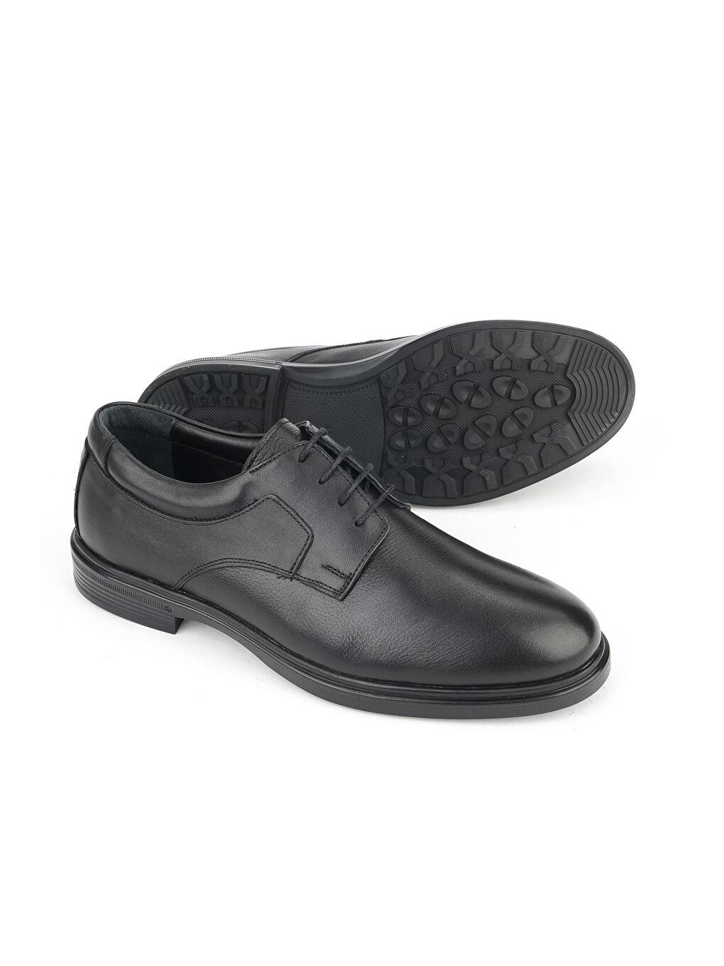 Erkek Hakiki Deri Ayakkabı 1531007Z9255 Siyah-3