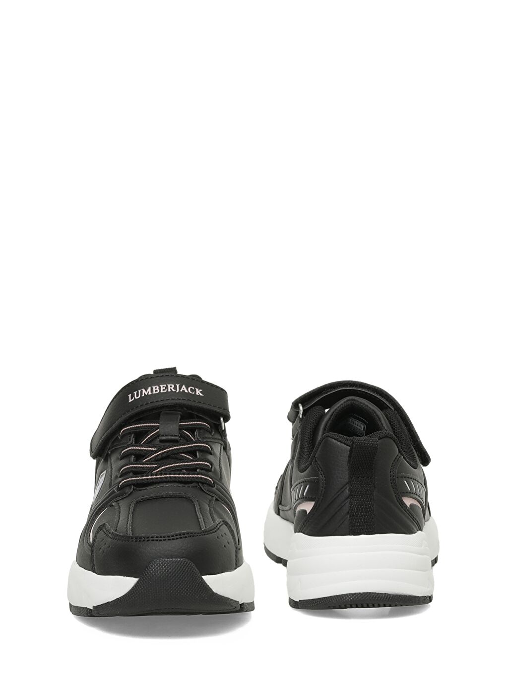 POL PU JR 5PR Siyah Kız Çocuk Spor Ayakkabı-4