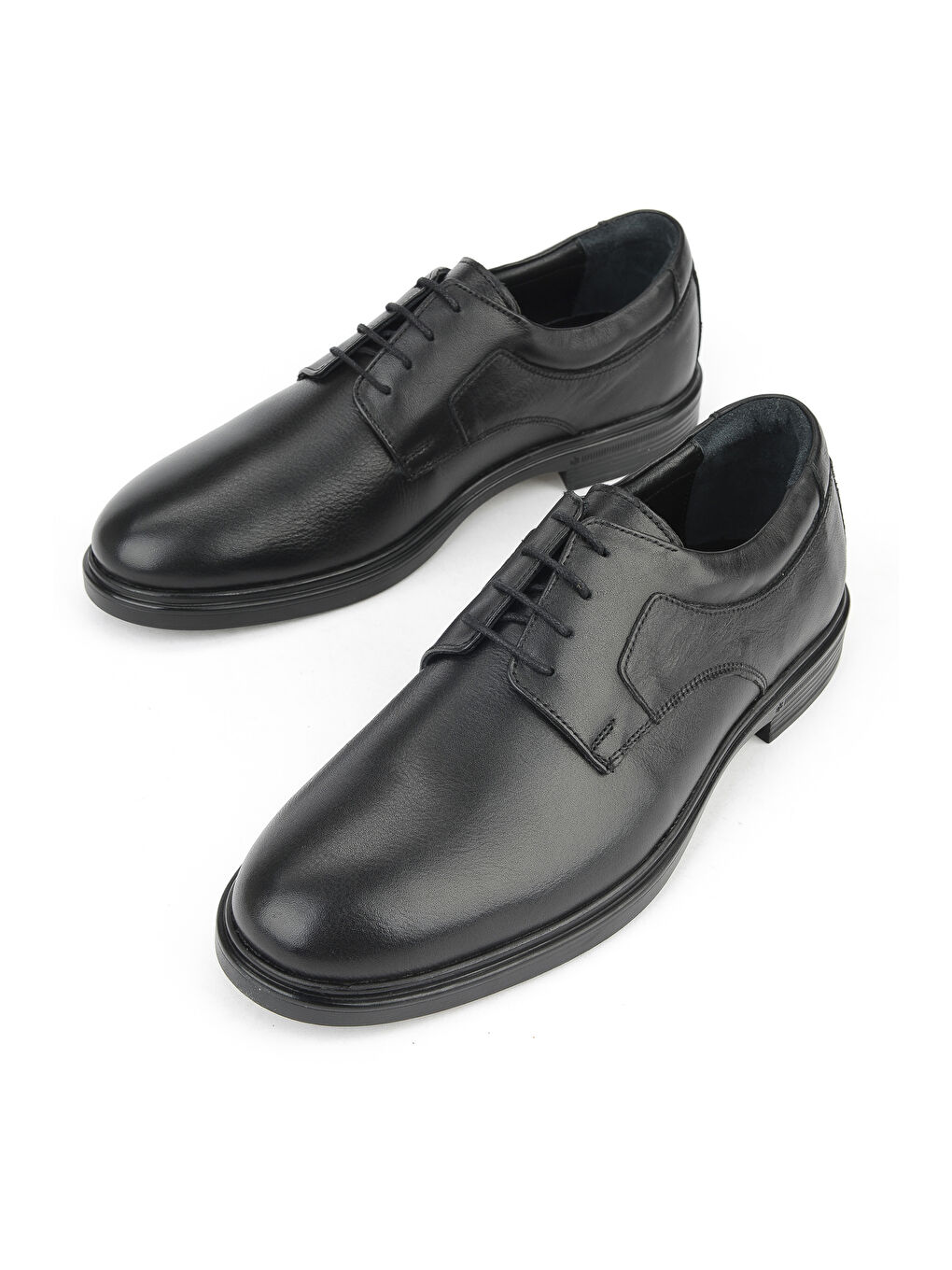 Erkek Hakiki Deri Ayakkabı 1531007Z9255 Siyah-4