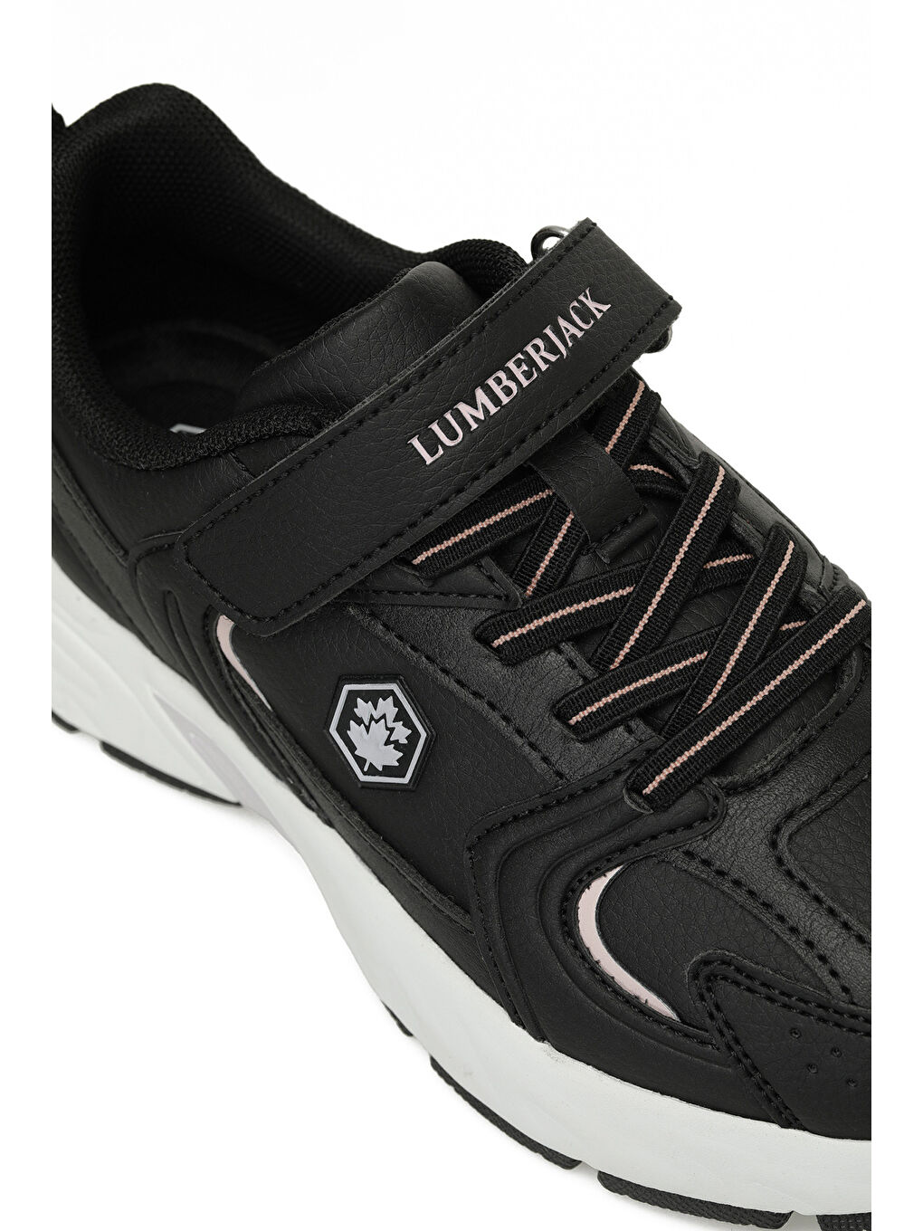 POL PU JR 5PR Siyah Kız Çocuk Spor Ayakkabı-6