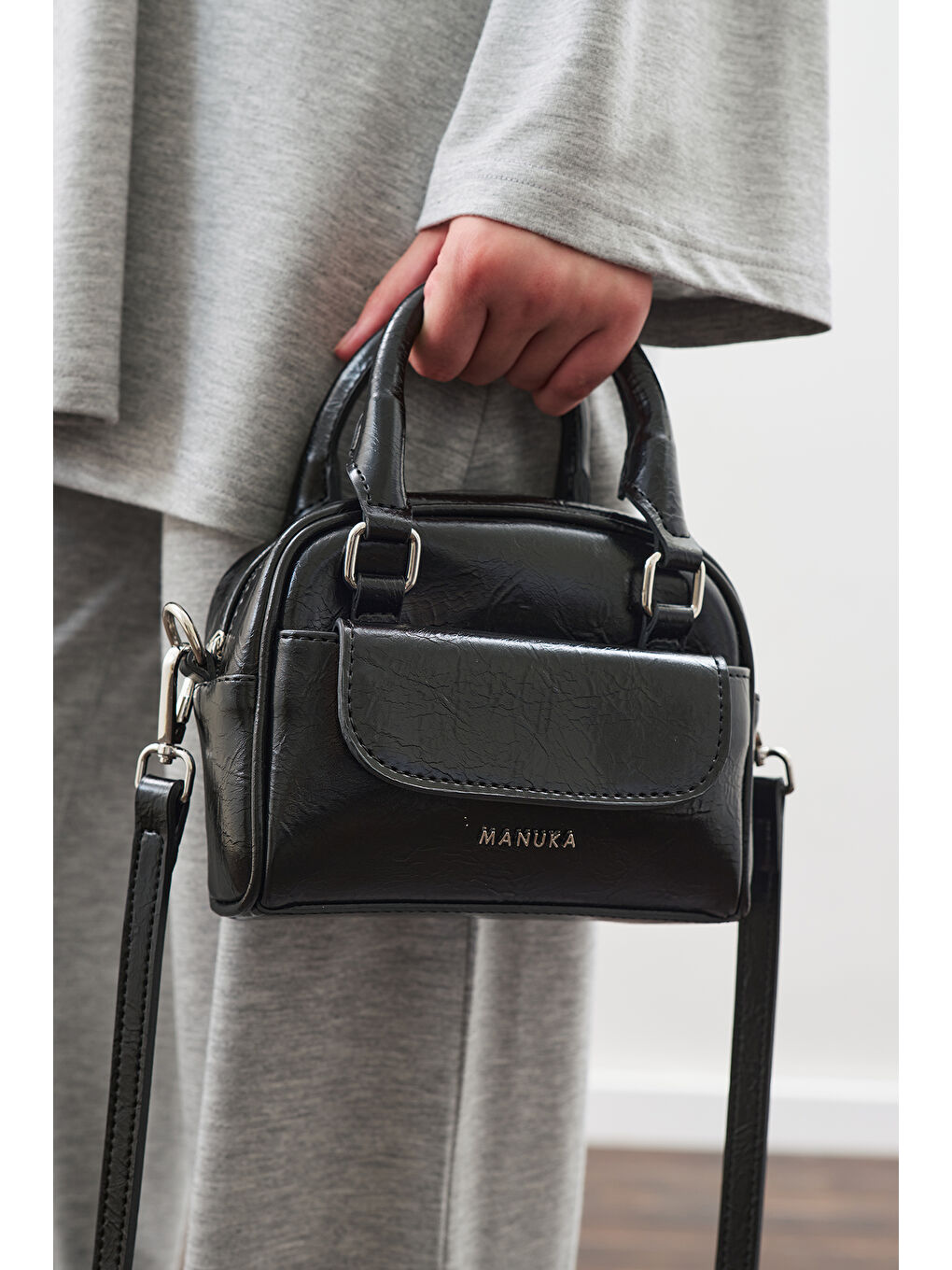 Gıa Mını Çanta Siyah-1