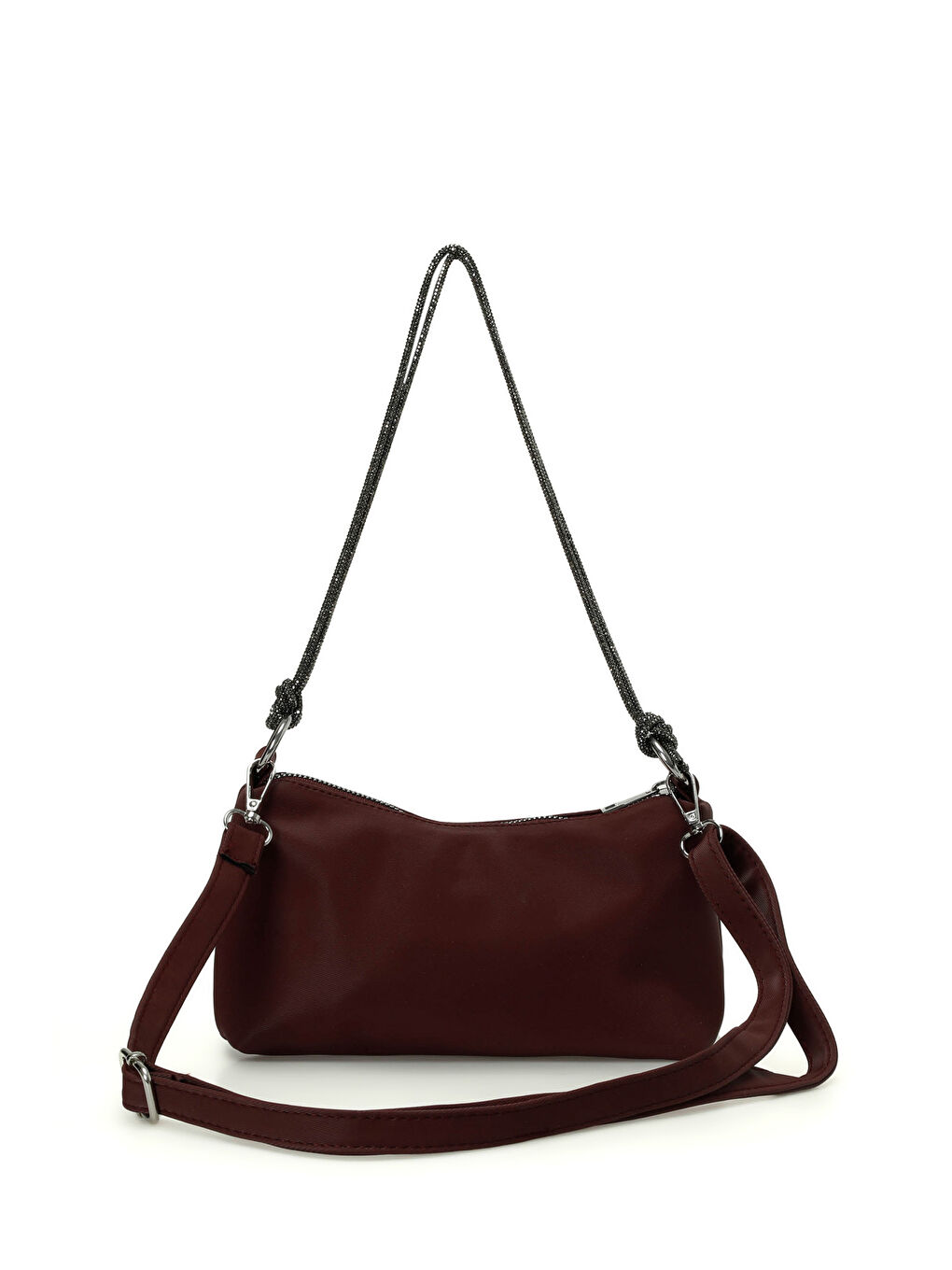 Bej STN TASLI OMZ 4PR GRI Kadın Omuz Çantası-2