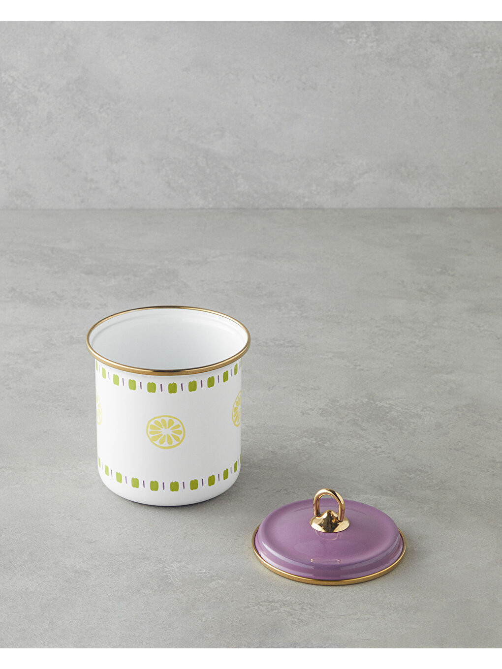 Lemon Emaye Baharatlik 1L Lila-1