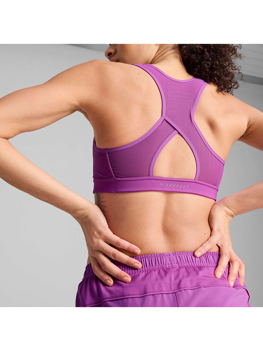 Mor 4KEEPS Kadın Spor Sütyeni-3