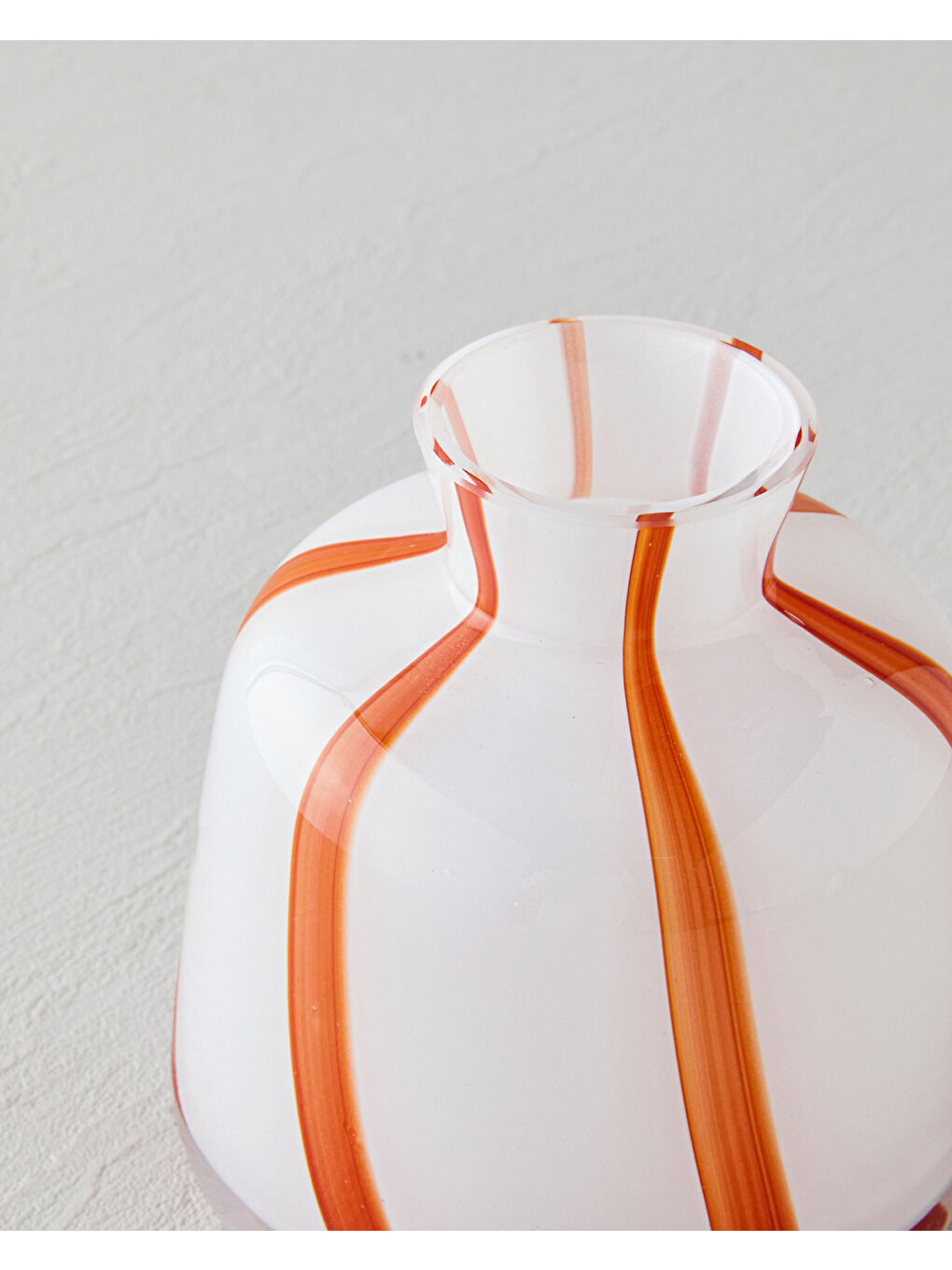 Andora Cam Vazo 13 cm Kırmızı-2