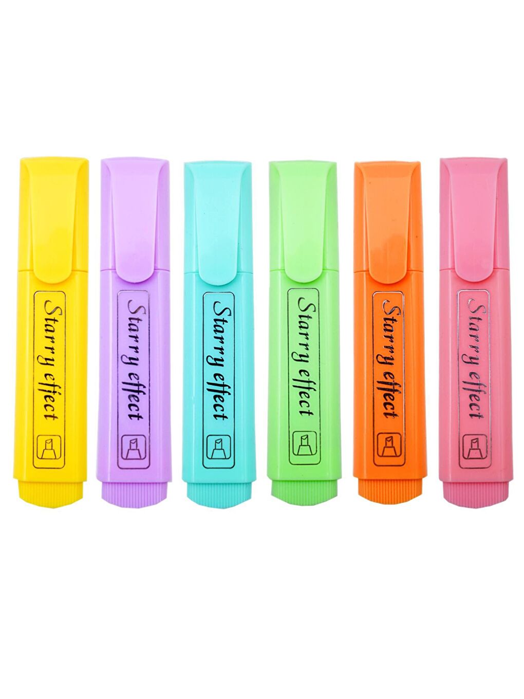 Pastel Fosforlu Kalem 6 Lı Set (FL-8102)