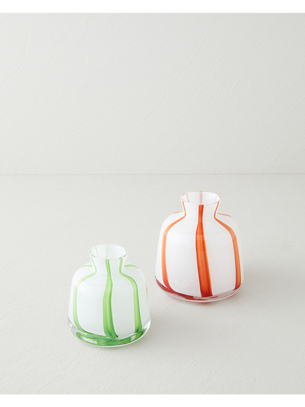 Andora Cam Vazo 13 cm Kırmızı-3