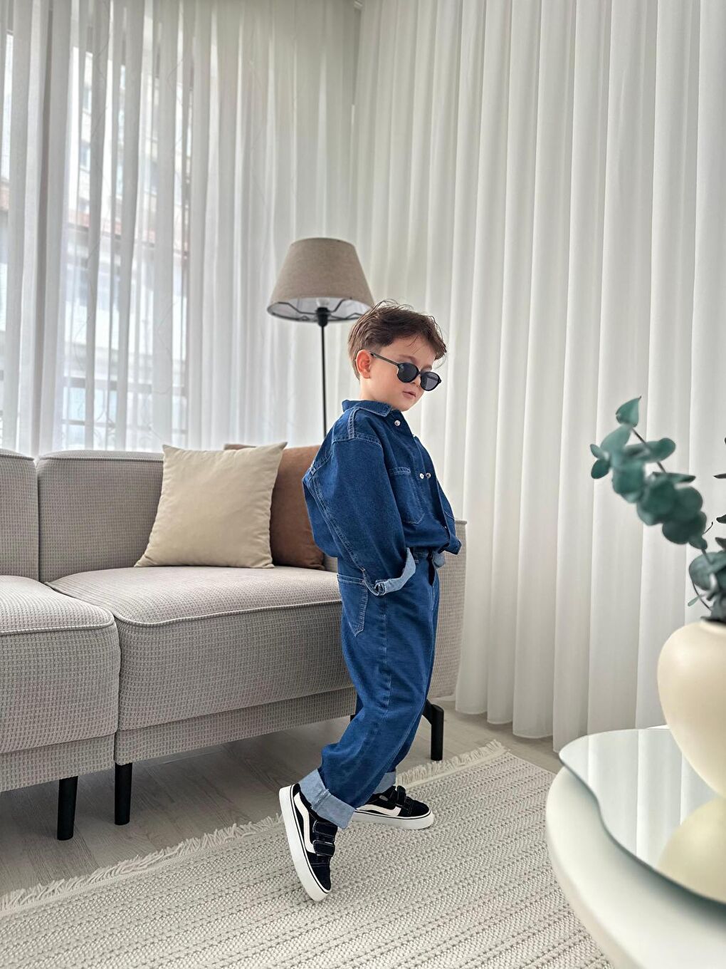 Mavi Erkek Çocuk Jean Takım 2’li | Alt Üst Denim Kombin 2-13 Yaş | Yazlık Kışlık Günlük Giyim-3