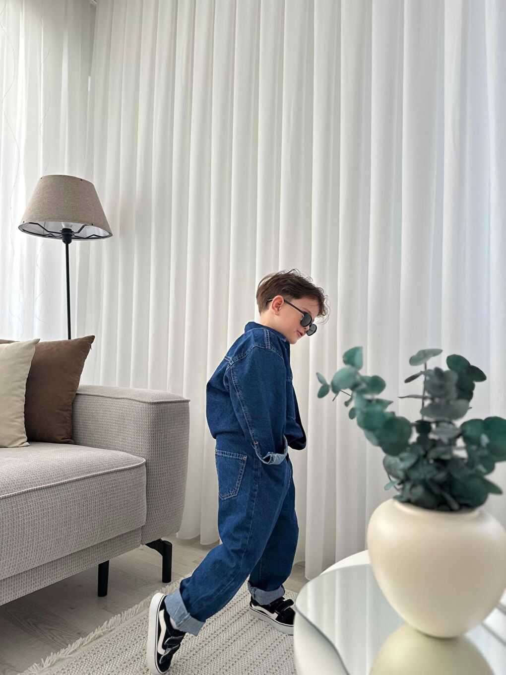 Mavi Erkek Çocuk Jean Takım 2’li | Alt Üst Denim Kombin 2-13 Yaş | Yazlık Kışlık Günlük Giyim-4