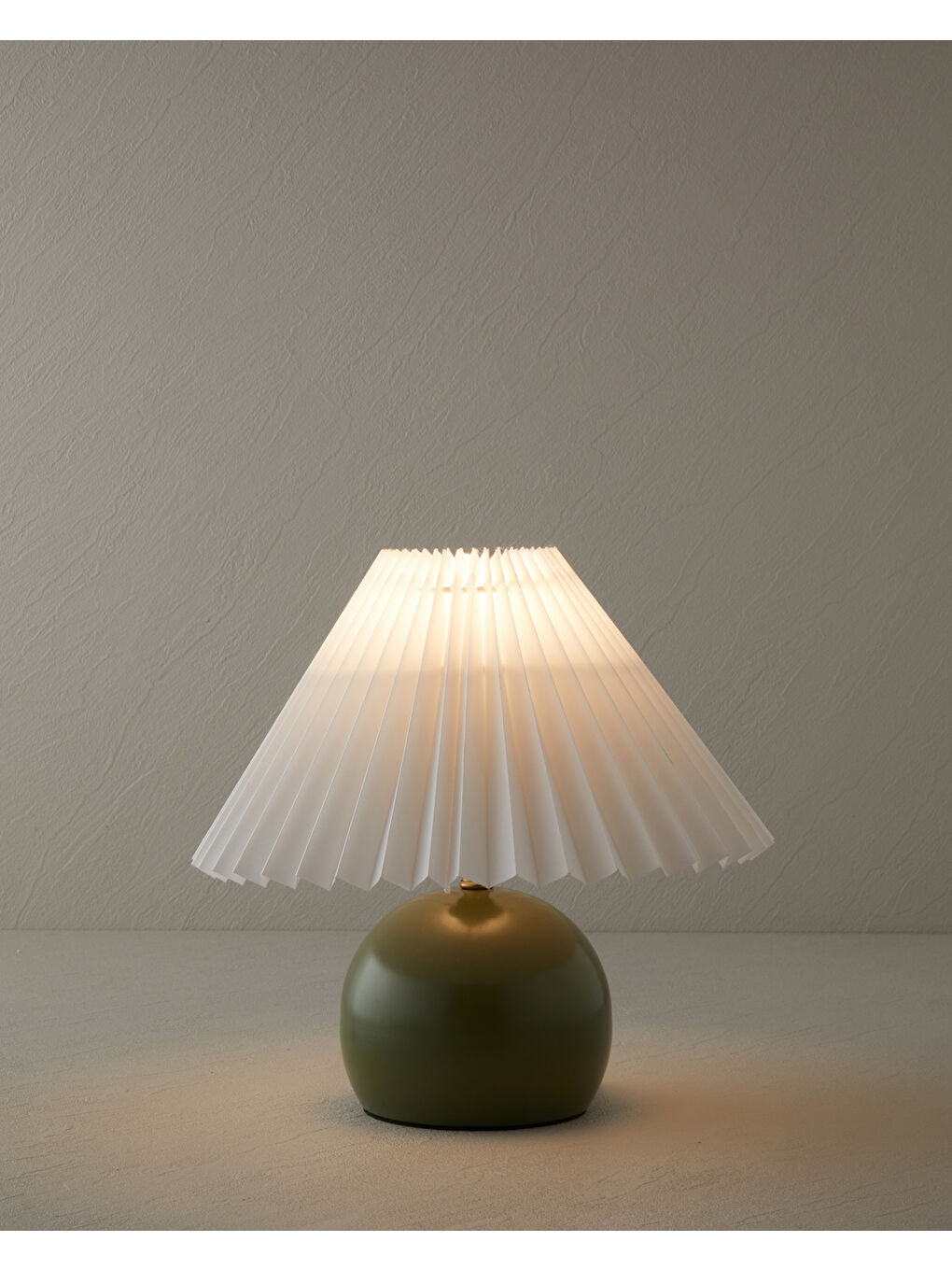 Kalida Metal Abajur 24 cm Yeşil-1