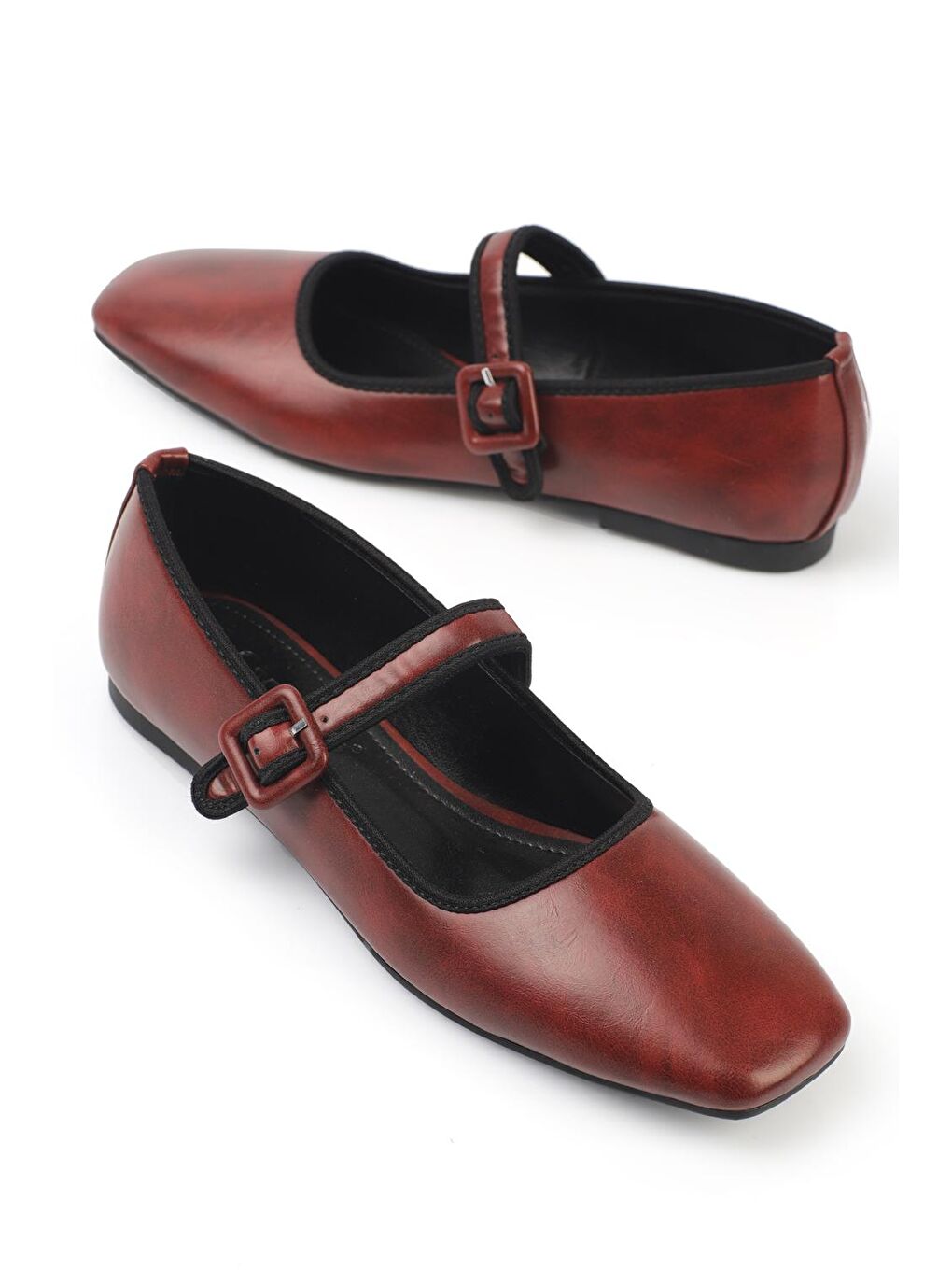 Bordo Kadın Babet-1