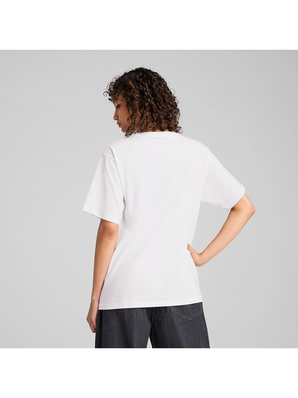 Beyaz GRAPHICS Fruity Kadın Antrenman Tişörtü-1