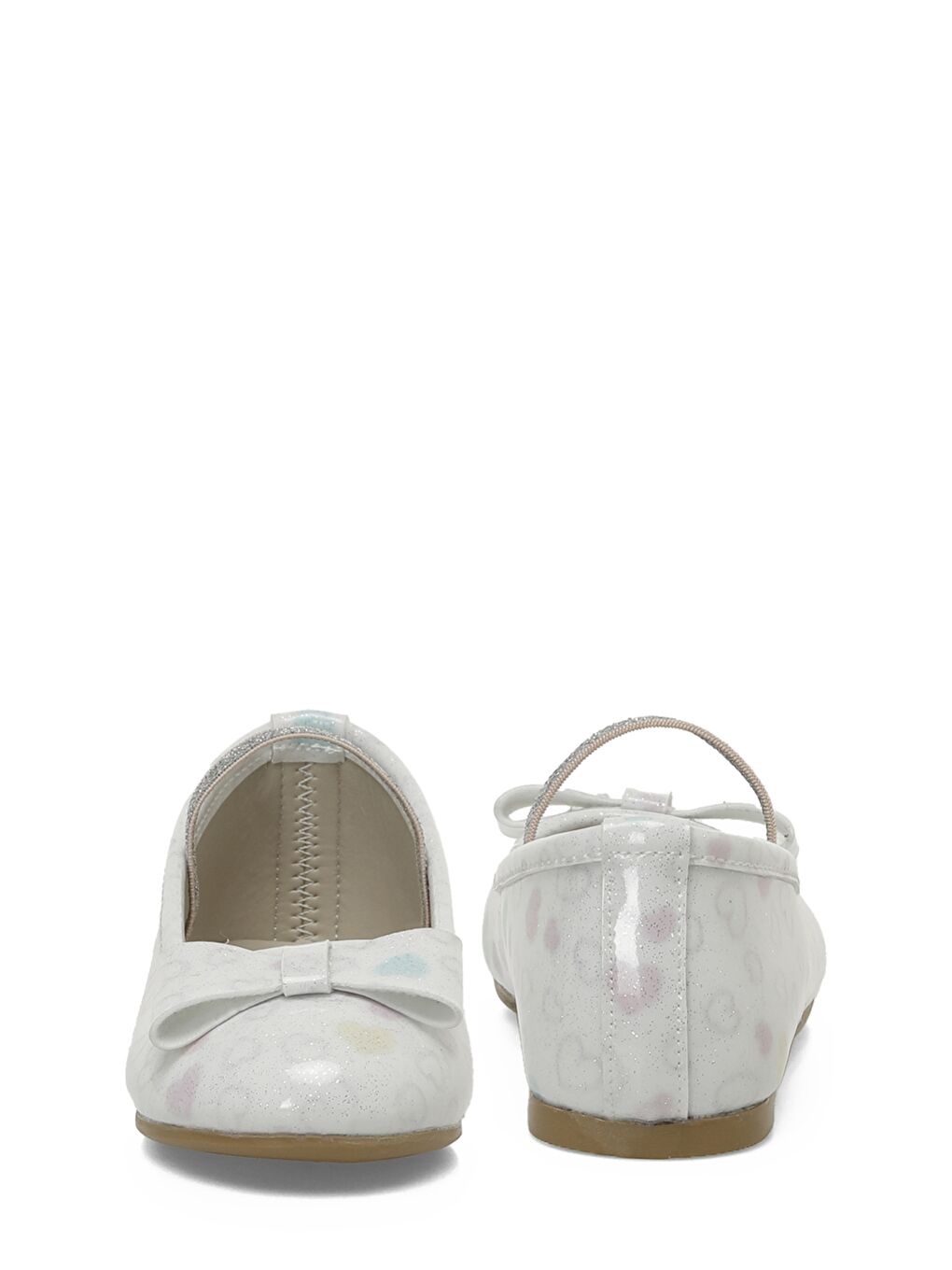 LARA P 5FX Beyaz Kız Çocuk Babet-4