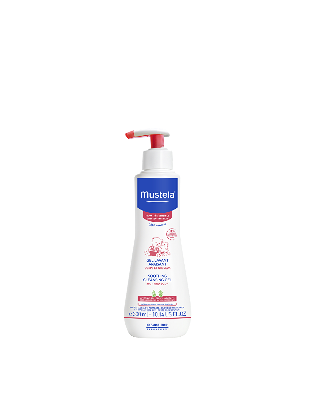 Mustela Renksiz Soothing Cleansing Gel 300ml