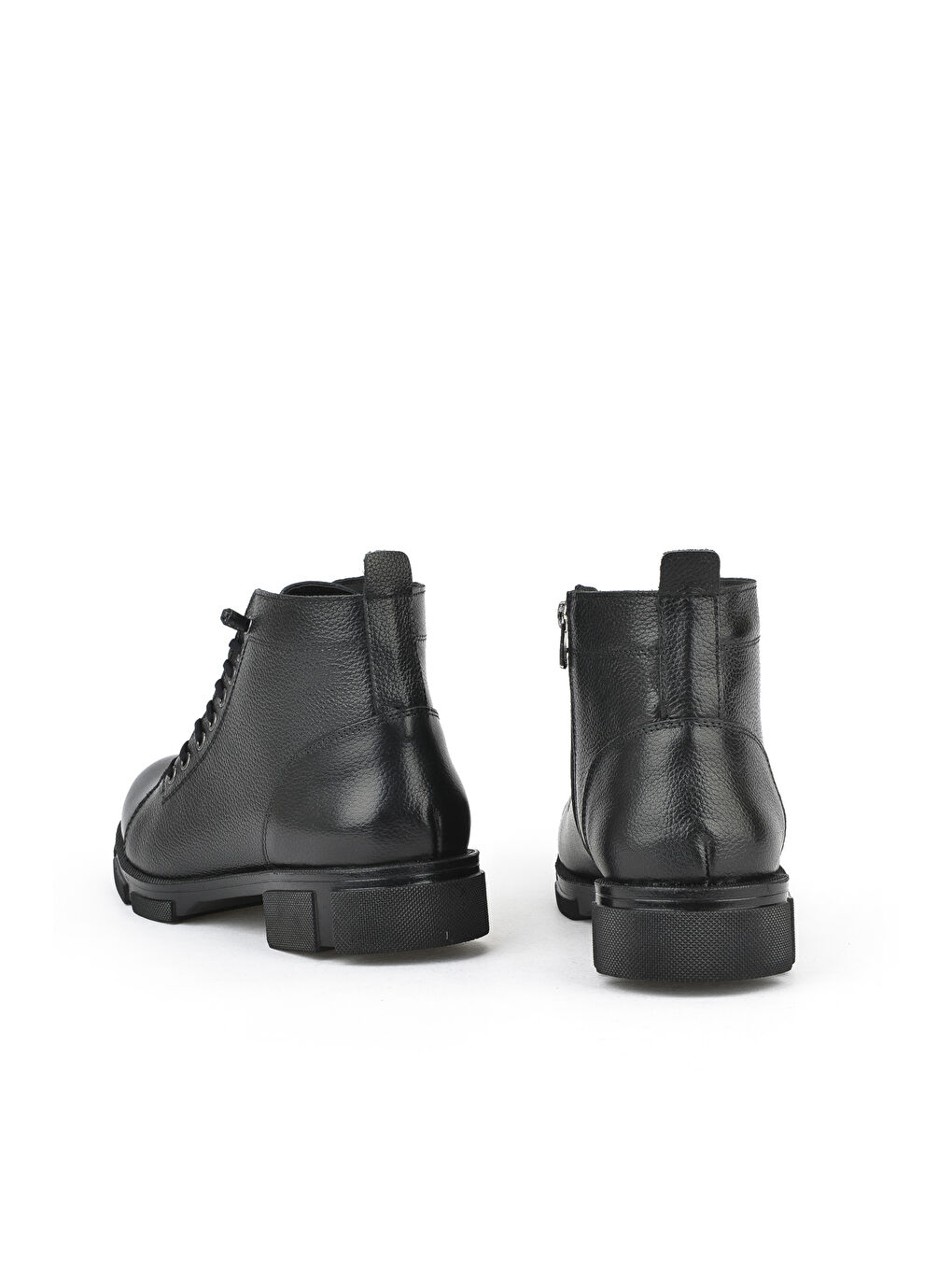 Erkek Hakiki Deri Kürklü Bot 153999Z001 Siyah-2