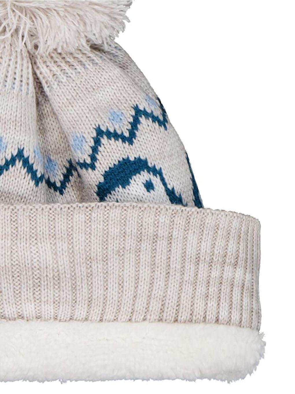 Baby 6-18 Ay Atkı Bere Eldiven Set - Gri Standart-2