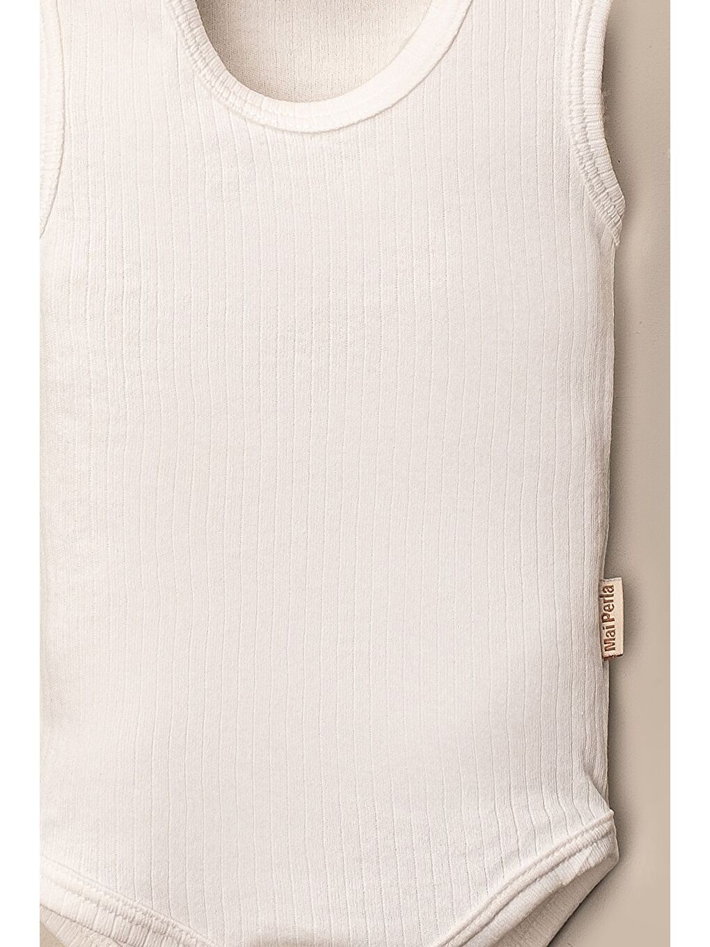 Beyaz Bebek Body 3'lü Organik Pamuklu ve Alttan Çıt Çıtlı Set-1