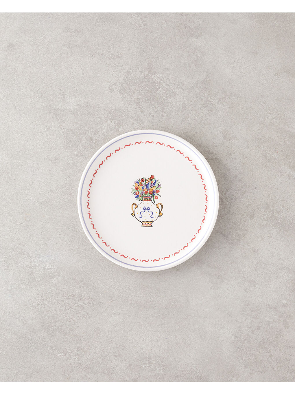 Beyaz Clara Seramik Pasta Seti 18 Parça 6 Kişilik Renkli-3