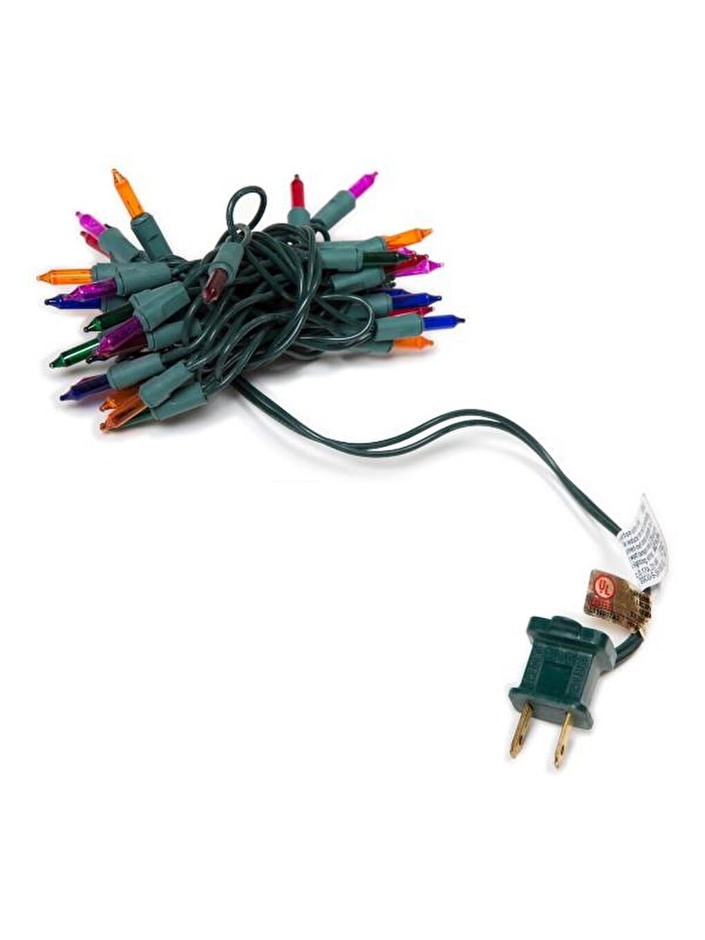 Karışık Kablolu Renkli Fişli Işık 32 Ampül 2,5 mt (EMFR-8815)-1