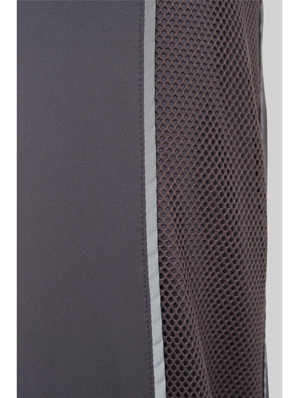 ARMİNE Gri Bilek Bantlı Beli Lastikli Pantolon 23K2516 Antrasit - 5