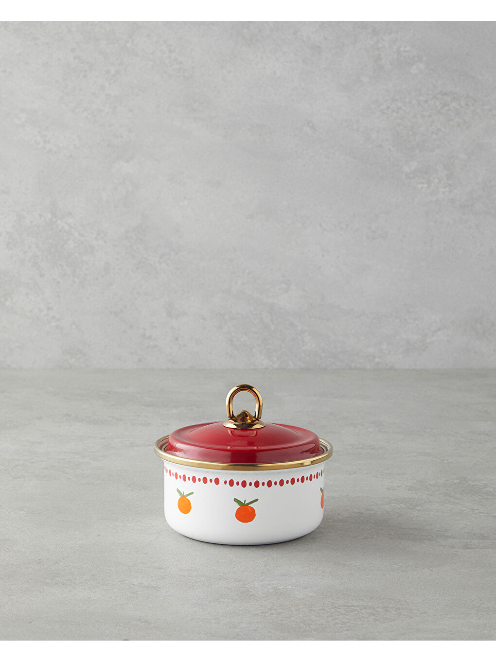 Orange Emaye Baharatlik 0,5L Kırmızı