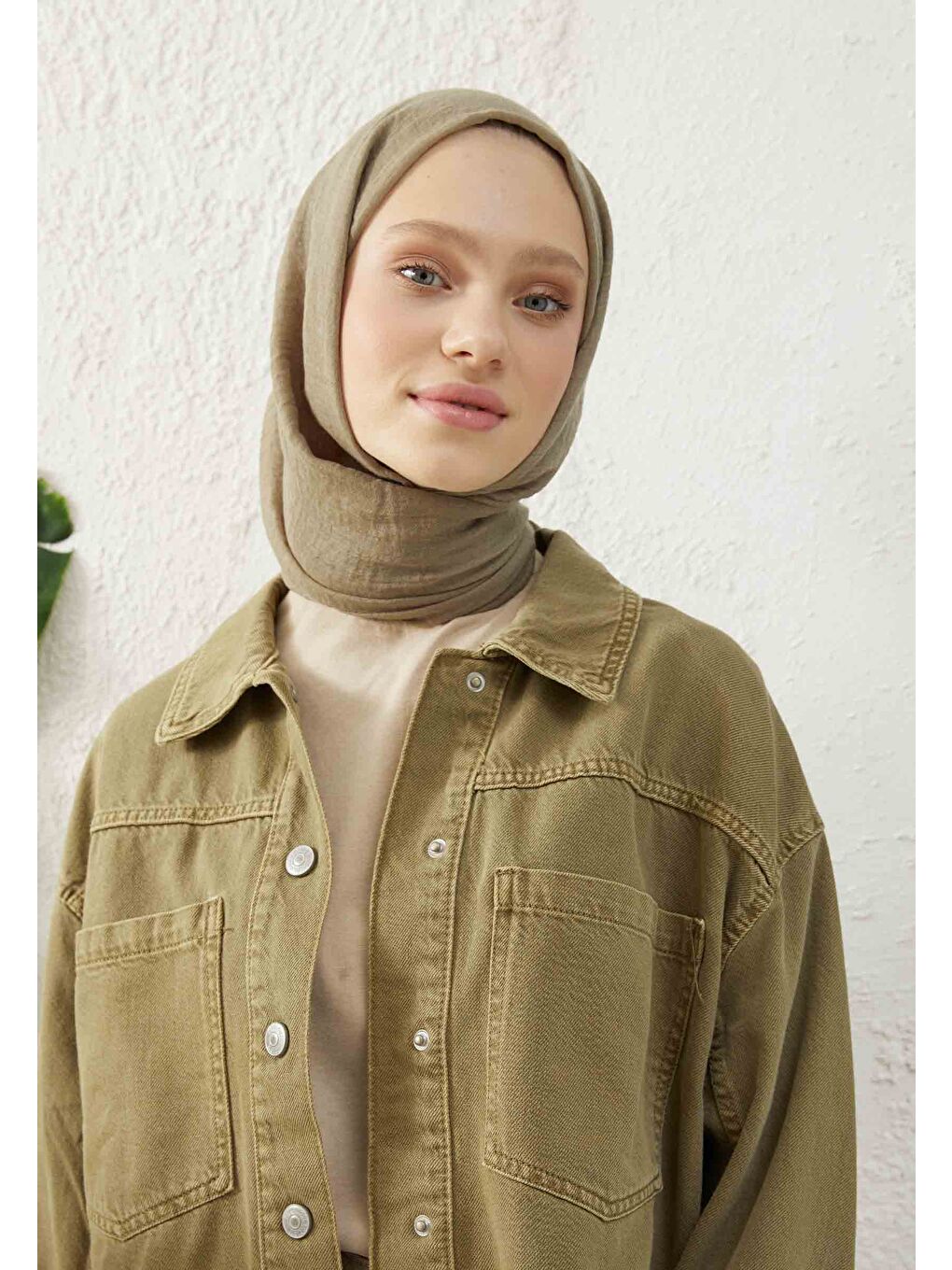 Bürümcük Şal Toprak Yeşili-1