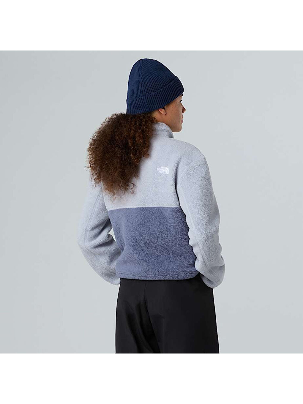 Yumiori Kadın Mor Dik Yaka Sweatshirt-1