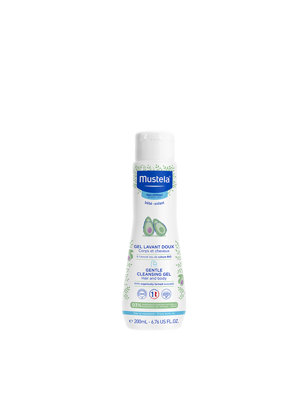 Mustela Renksiz Gentle-Cleansing Gel 200ml