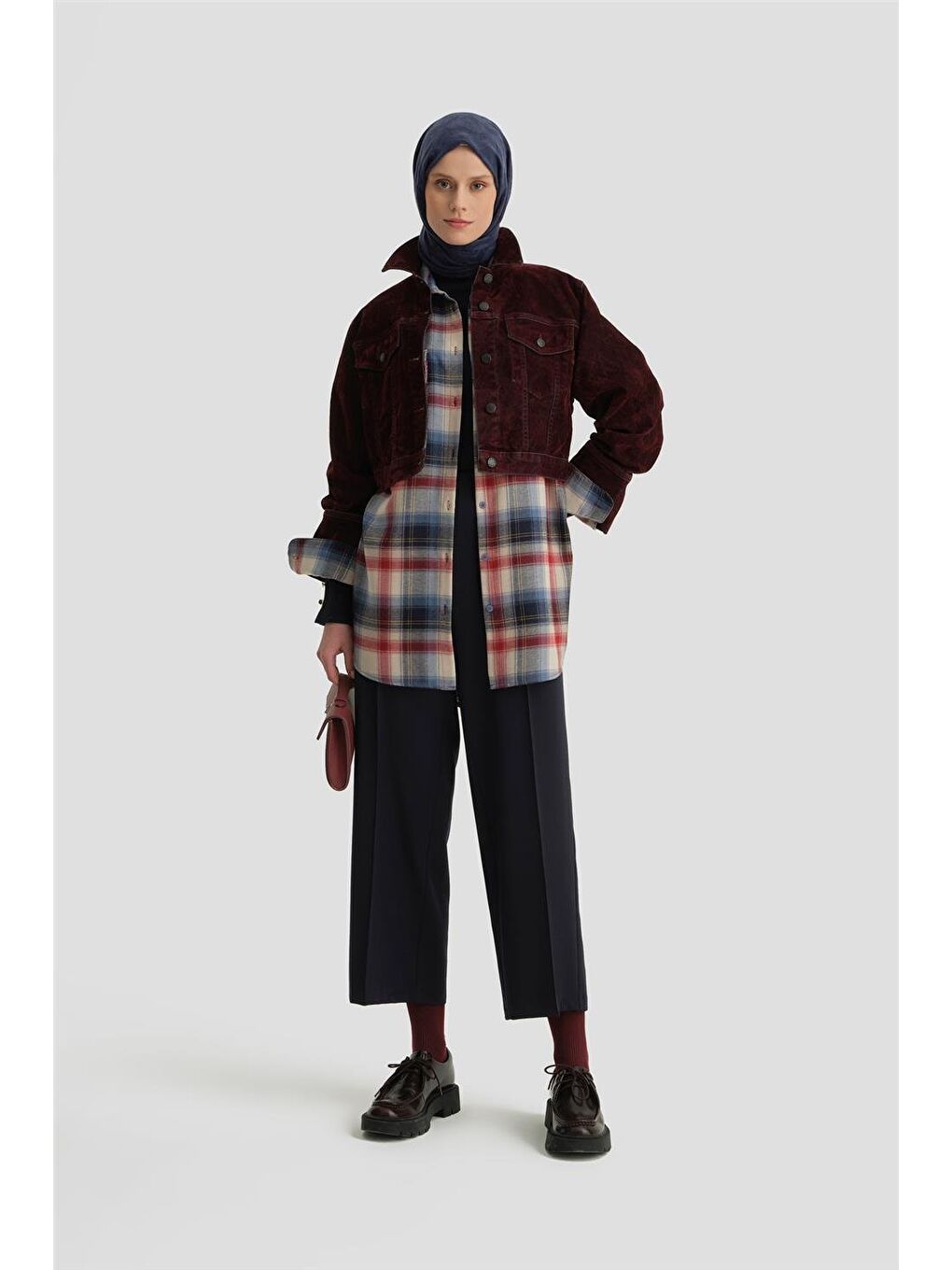 Beli Apoletli Palazzo Pantolon 24Kh2722 Lacivert