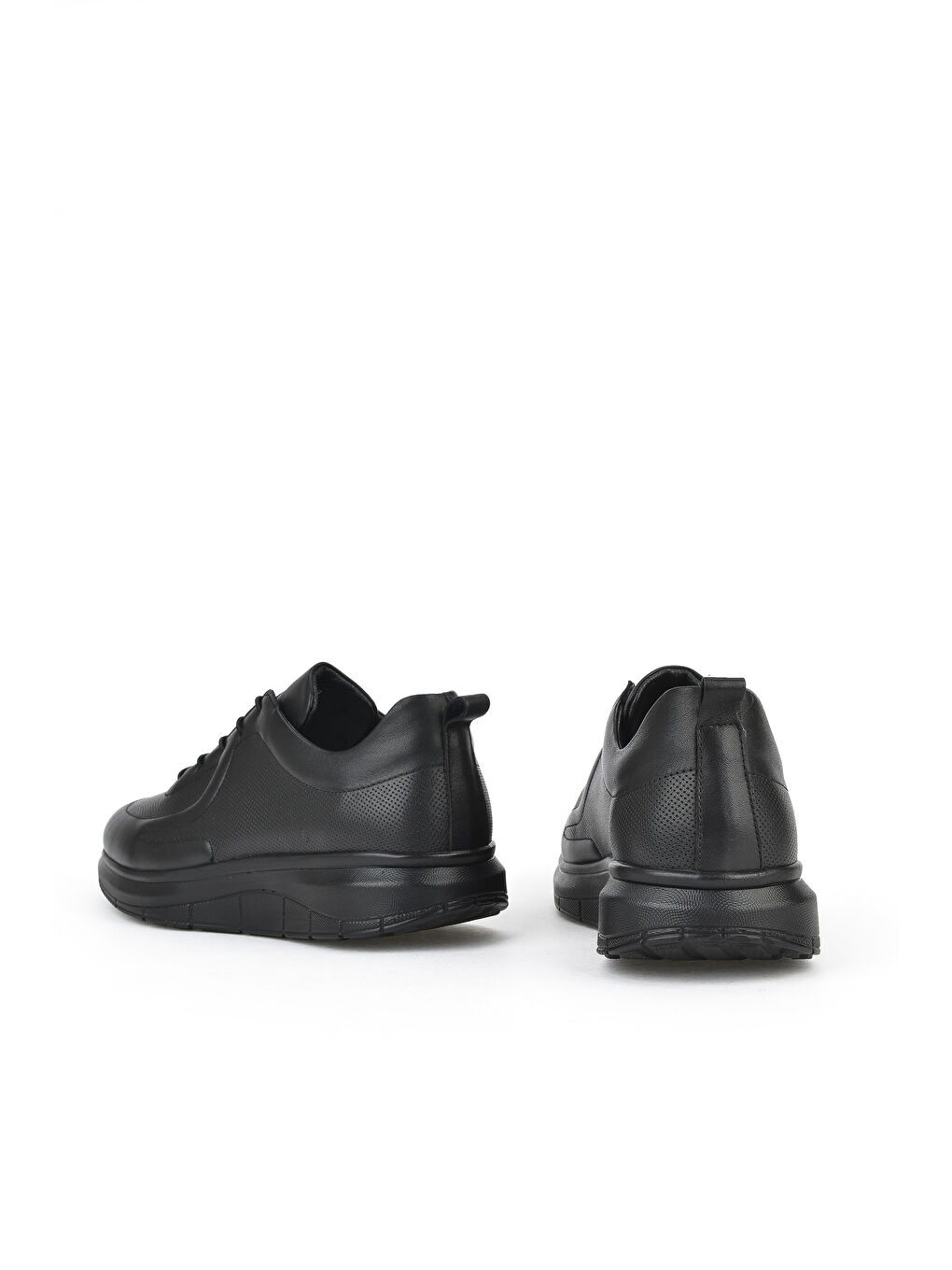 Erkek Hakiki Deri Konfor Ayakkabı 151123Z3659 Siyah-2