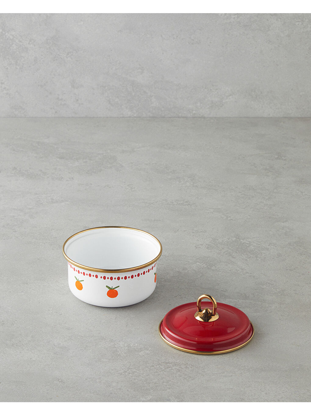 Orange Emaye Baharatlik 0,5L Kırmızı-1