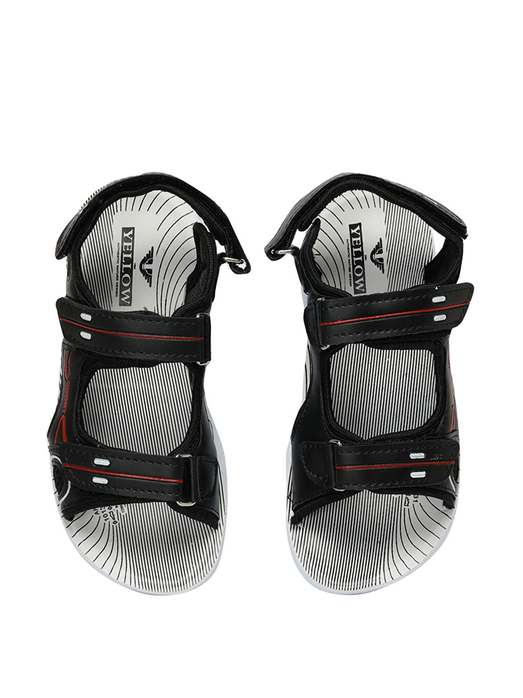 ARAS. 3FX Siyah Erkek Çocuk Sandalet-3