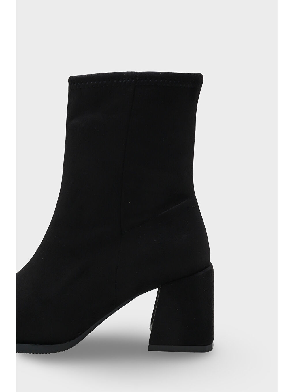 Helge Kadın Mat Siyah Bot-3