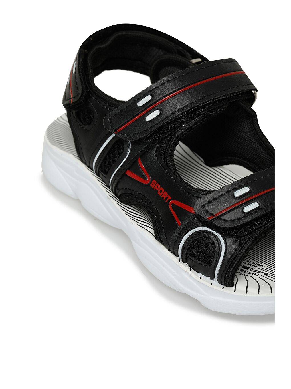 ARAS. 3FX Siyah Erkek Çocuk Sandalet-6