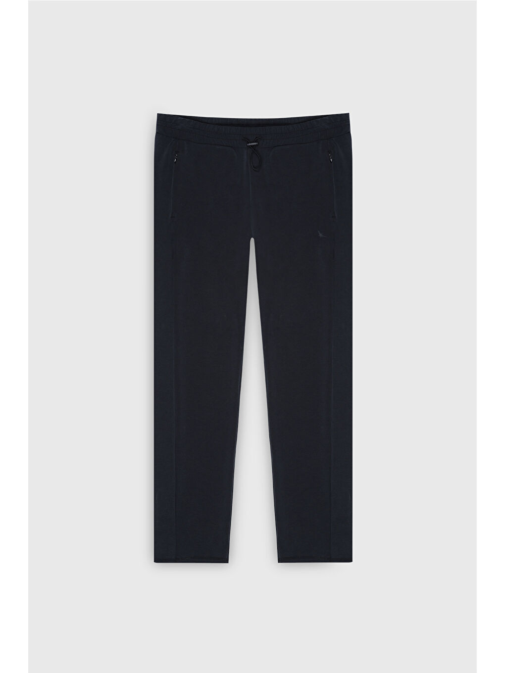 Erkek Antrasit Standart Fit Normal Kesim Cepli Esnek Örme Pantolon-6