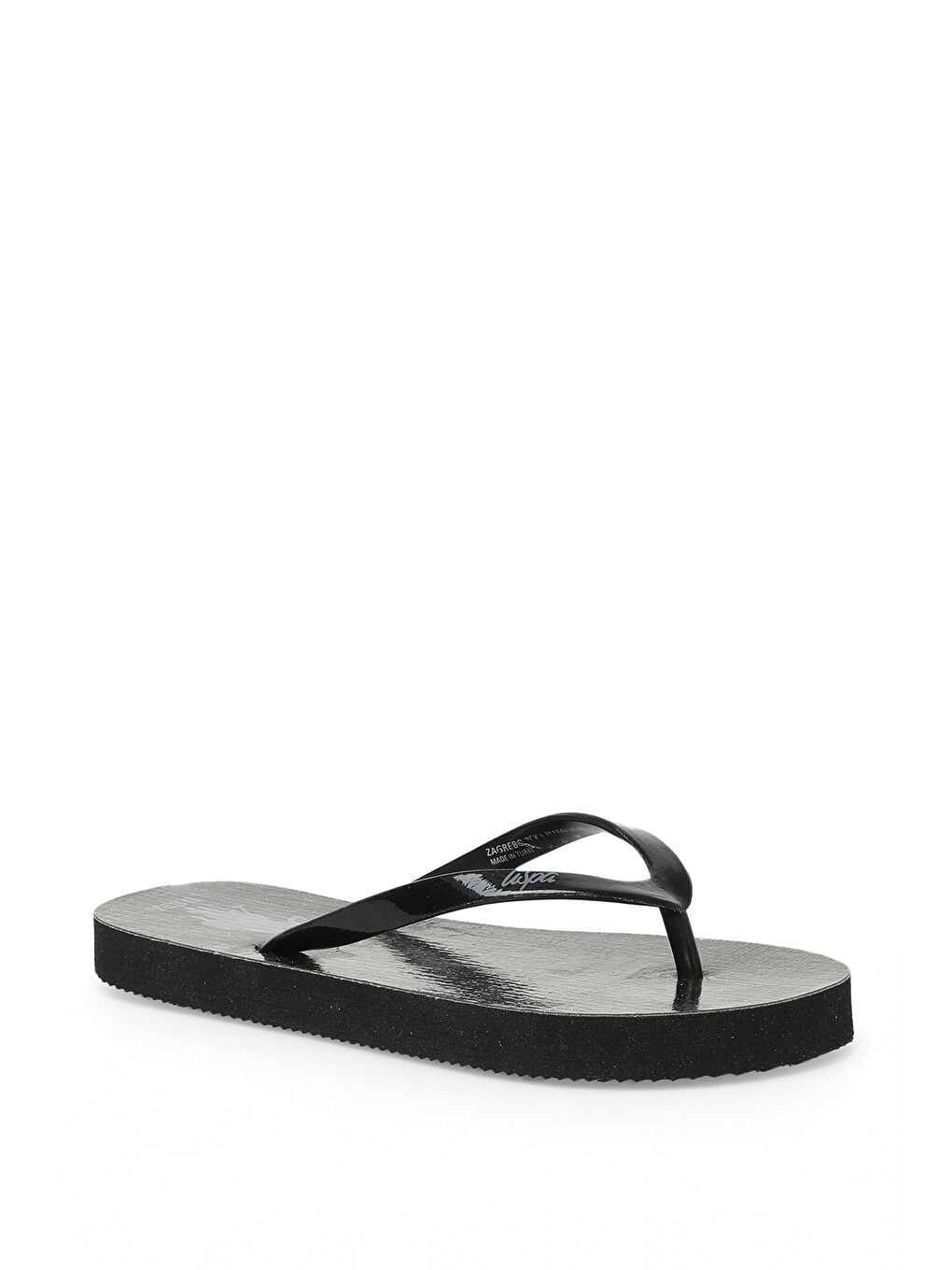 ZAGREBO 2FX Siyah Kız Çocuk Parmak Arası Terlik-1