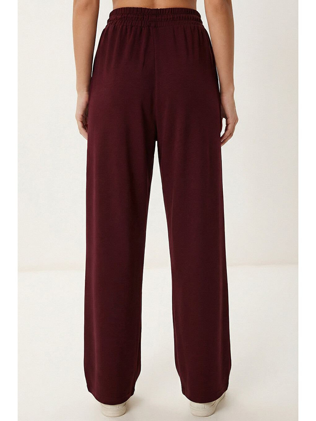 Bordo Rahat Esnek Modal Alt-Üst Takım BORDO LZV0056-3
