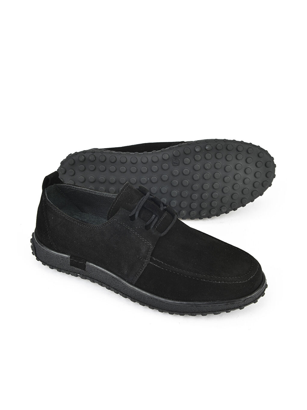 Erkek Hakiki Deri Ayakkabı 1511040ZY18254 Siyah-3