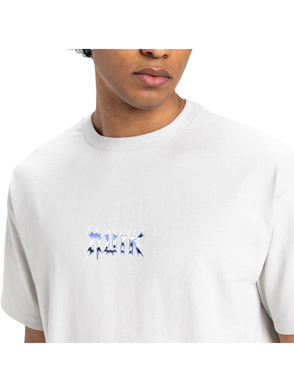 Mercury Chrome Lightning Erkek Beyaz Tişört-1