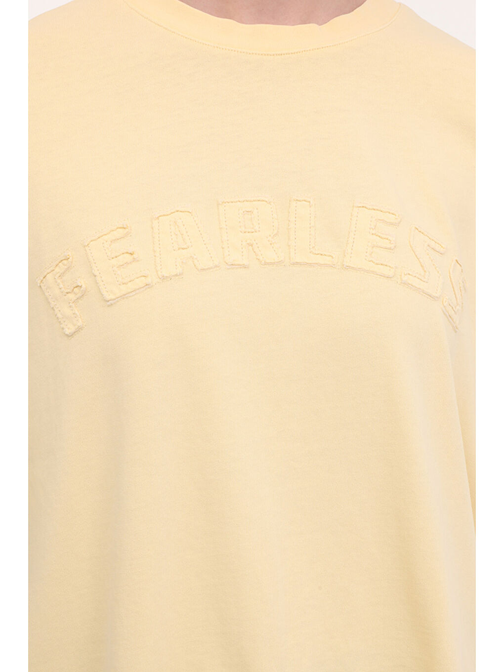 Sarı WL GALE 11SY788 5FX SARI Kadın Kısa Kol T-Shirt-3