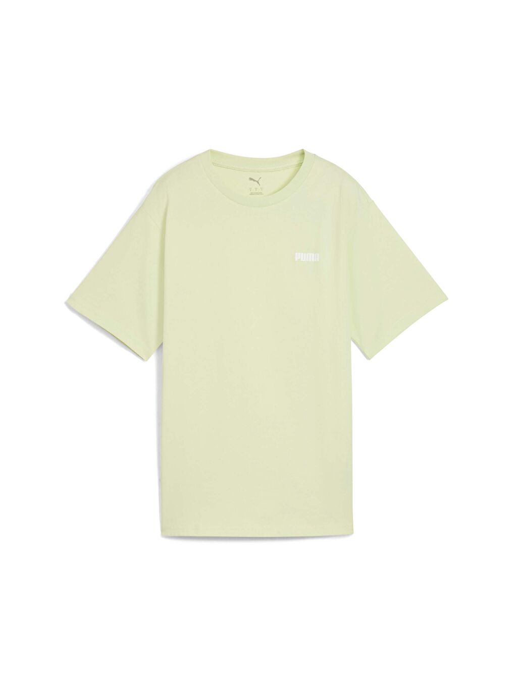 Yeşil ESSENTIALS Small Logo Kadın Geniş Kesim Tişört