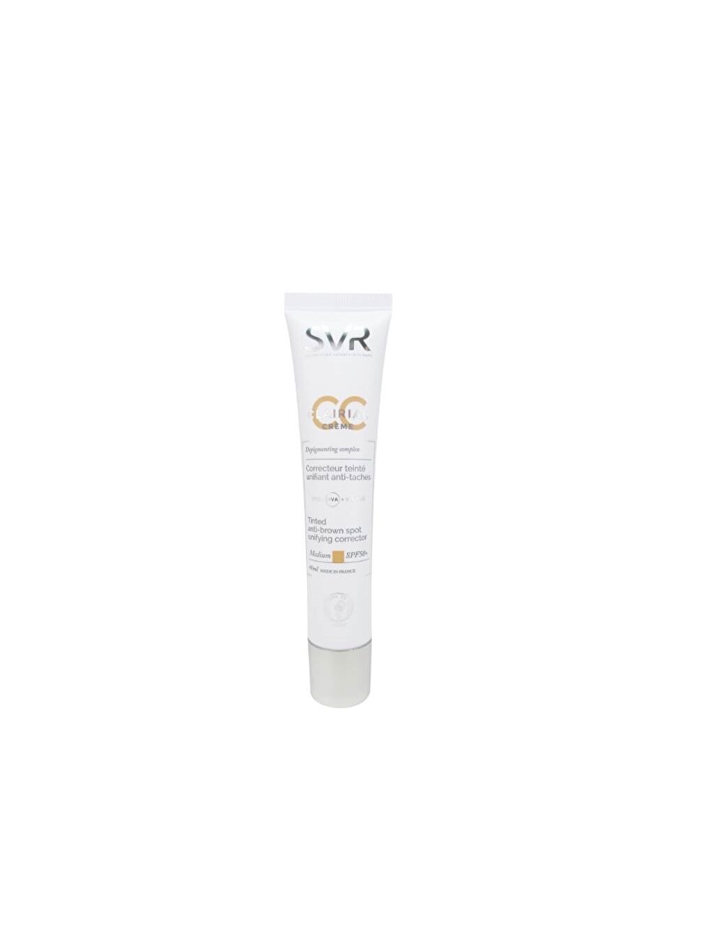 SVR Clairial CC Cream SPF50+ Medium 40ml