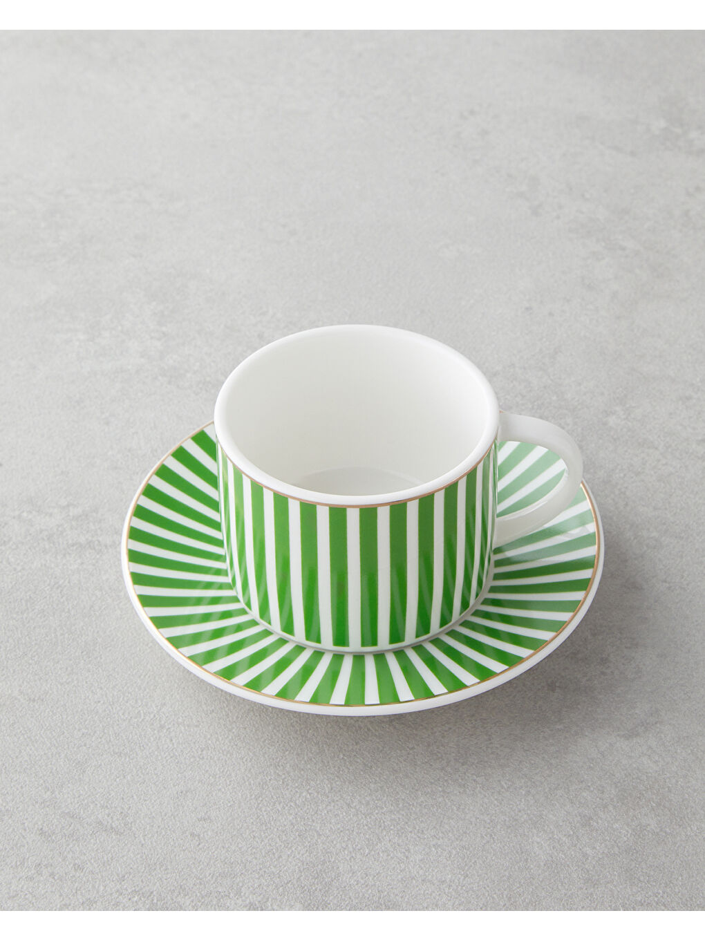 Beyaz Toffee New Bone China 12 Parça 6 Kişilik Kahve Fincan Takımı 90 ml Renkli-2