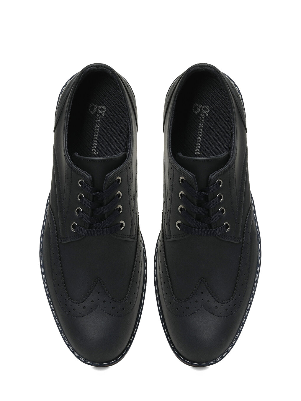 353617.M 5FX Lacivert Erkek Klasik Ayakkabı-3